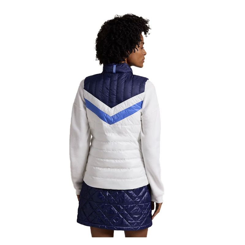 GILET FEMME MATELASSE TRICOLORE SM GILET FEMME MATELASSE TRICOLORE SM